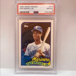 1989 Topps Traded Ken Griffey JR. #41T (MISC14)